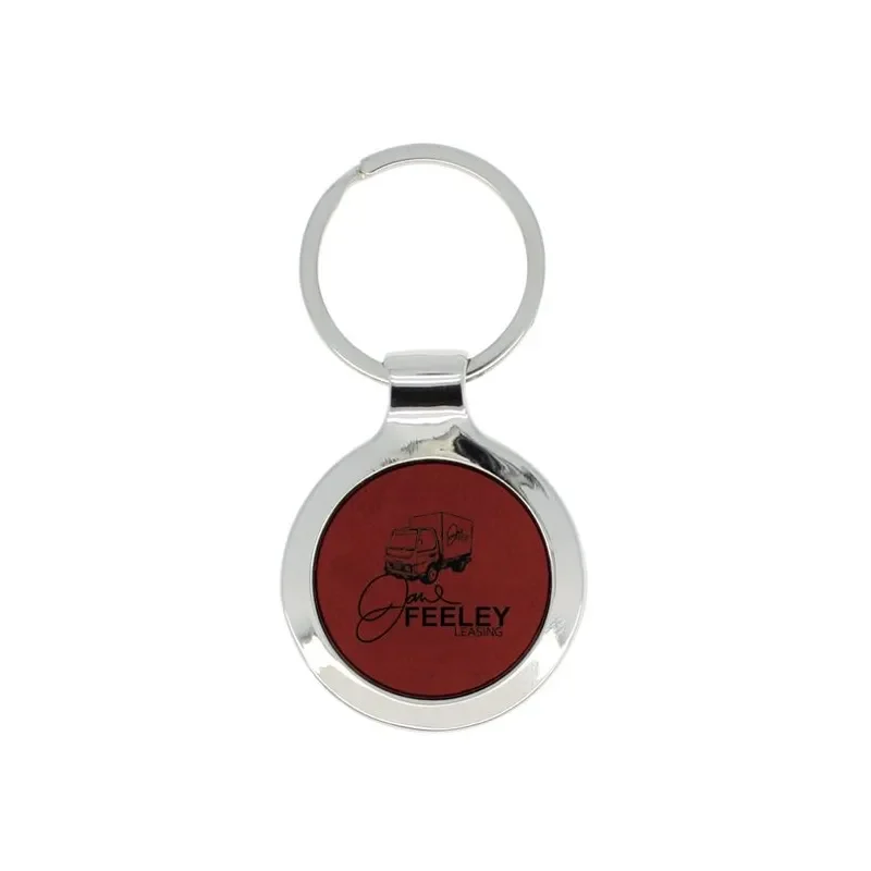 Leather Keychain - Feeley