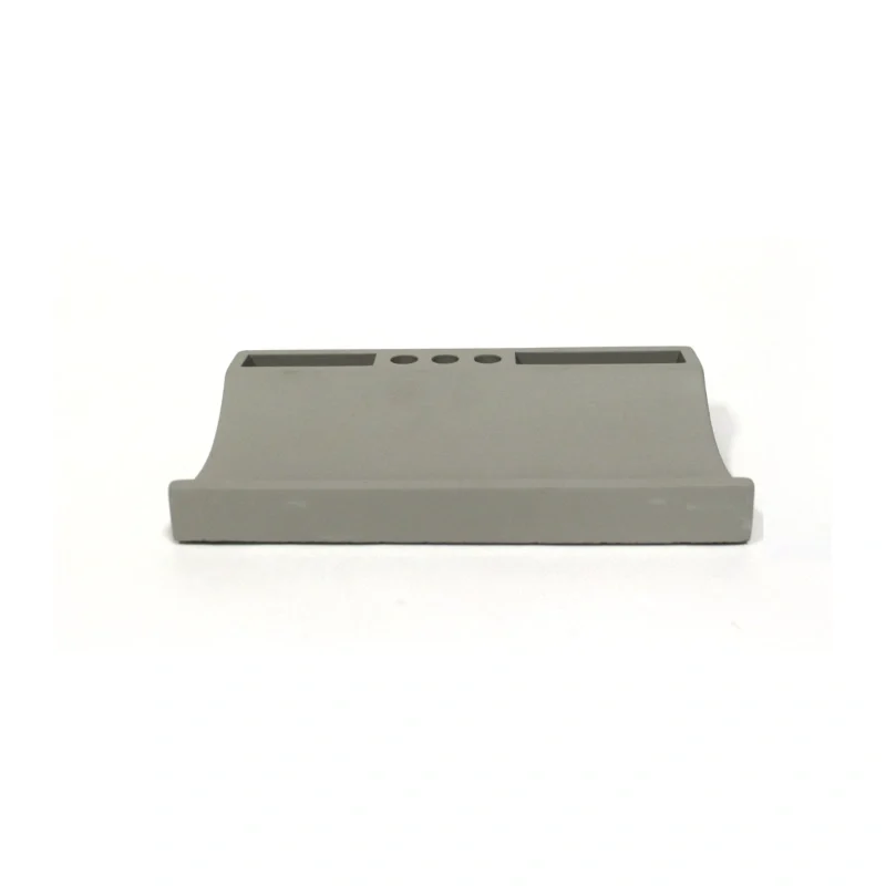 CEMENT DESK ORGANIZER - FOR PENS, CARDS, PHONE