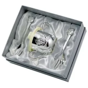 NOAH'S ARK CUP/SPOON&FORK SET