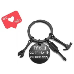 BLK. MULTI-TOOL K'CHAIN-DAD/FIX IT