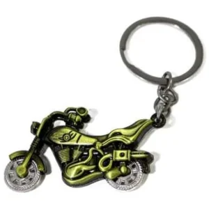 BRONZE MOTORCYCLE KEYCHAIN
