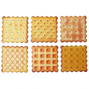 6PC ASS'T CRACKERS/WAFFLE COASTERS