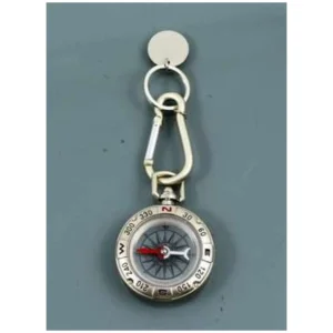 SLV. COMPASS CARABINER/ENG. PLT.