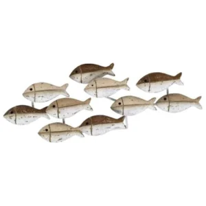 SCHOOL OF FISH WALL ART