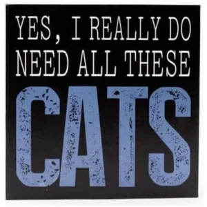 WD BLK/WHT TBL TPR-NEED THESE CATS