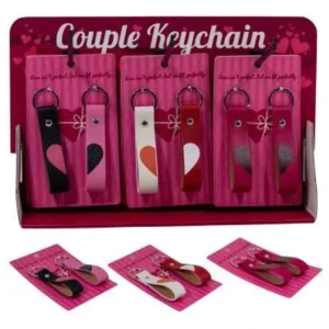 24PC COUPLE KEYRING DISPLAY