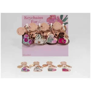 5758 24PCS MOTHER'S D KEYRING PACK