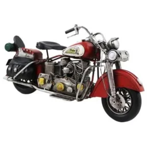 MTL. SMALL RED MOTORCYCLE