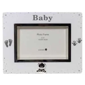 6X4" "BABY" BEAR ICON PHOTO FRAME
