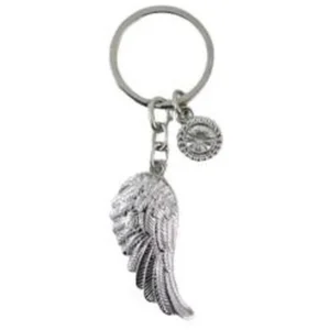 ANGEL WING K'CHAIN/RND. JEWEL