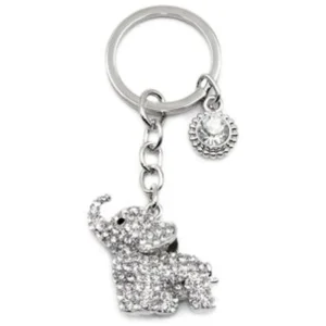 CRYSTAL ELEPHANT K'CHAIN