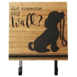 2HOOK MDF W'ART-DID SMONE SAY WALK