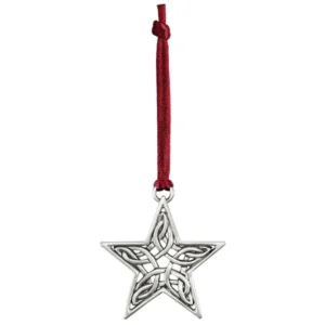 Angel Fire Celtic Star Ornament
