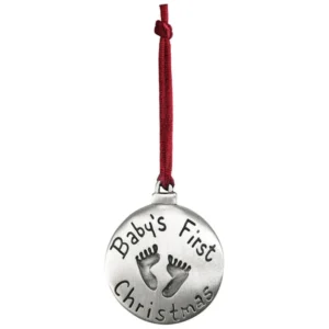 Baby's First Footprints Ornament