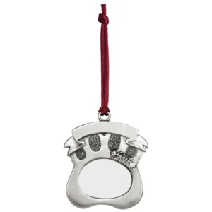 Cat Memorial Photo Ornament Engravable