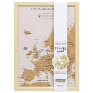 5539SM TRAVEL BOARD EU MAP W/PINS