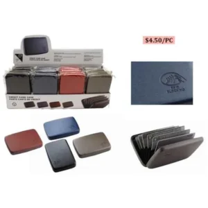 16PC VINTAGE RFID PU CC HOLD