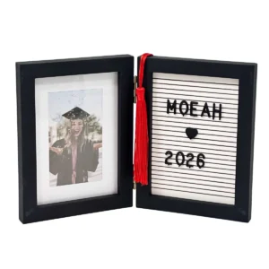 GRAD FRAME WITH DIY LETTER BOARD