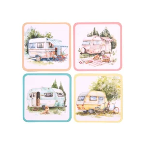 Camper Coasters Of 4