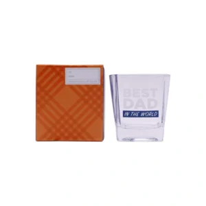 Fathers Day Best Dad In The World Whisky Glass