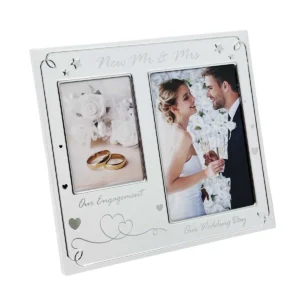 Silver Metal Frame - New Mr Mrs- 1, 1