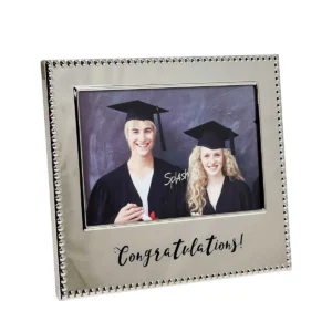 Silver Grad Frame- Congratulations!