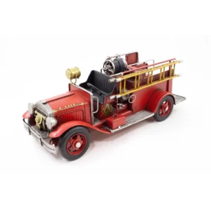 Metal Antique Fire Engine Model