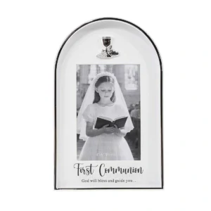 Silver Arch Frame- First Communion