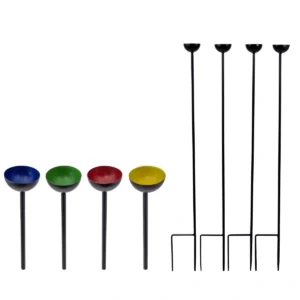 Assorted Colored Cups Stakes
