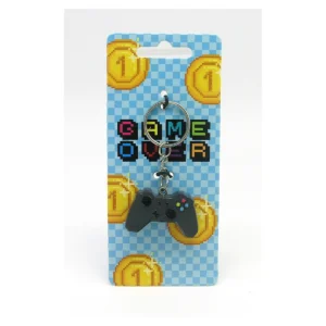Black Game Controller Key Chain. 3 Includes Chain