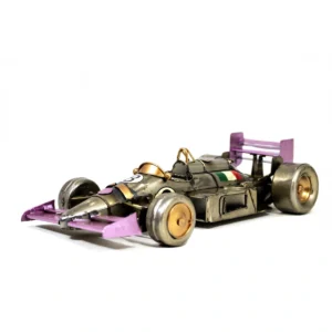 Metal Antique Race Car- No.8