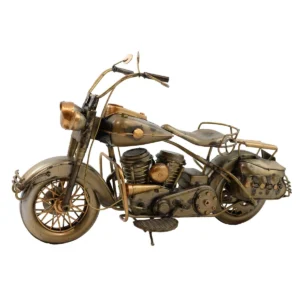 Metal Antique Gold Motorcycle