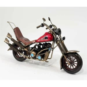 Metal Red/Grey Motorcycle