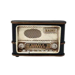 Metal Vintage Radio Fridge Magnet